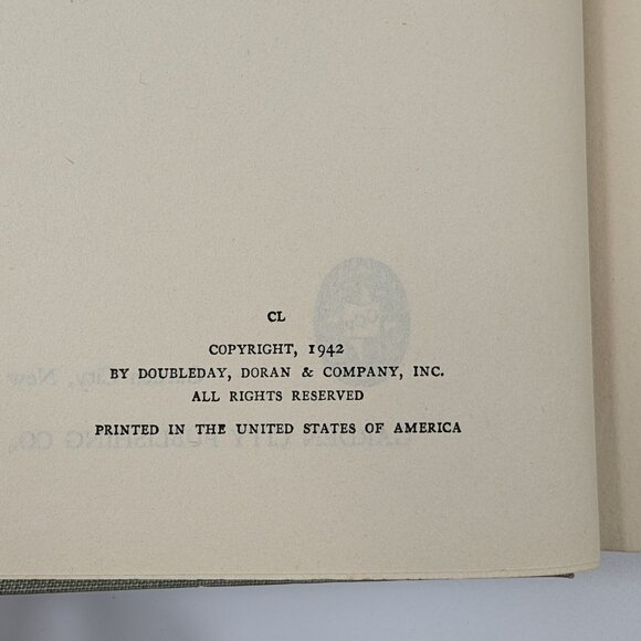 Rare Vintage Book Agent in Italy by S.K. Hardcover 1943, Printed in USA - Picture 9 of 12